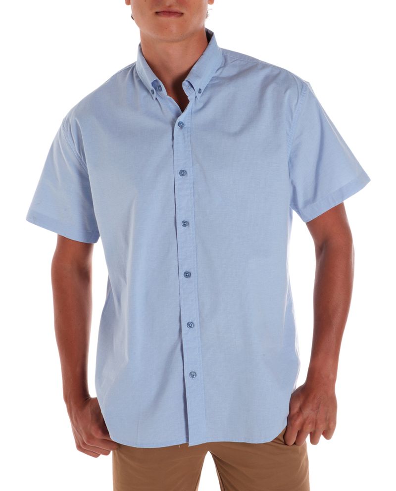 104693932-Camisa-regular-fit-Gents-celeste-con-textura-para-hombre