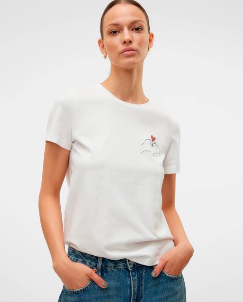 Camiseta Vero Moda manga corta para mujer