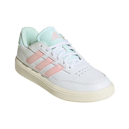 Zapato Adidas Courtblock casual color blanco para mujer
