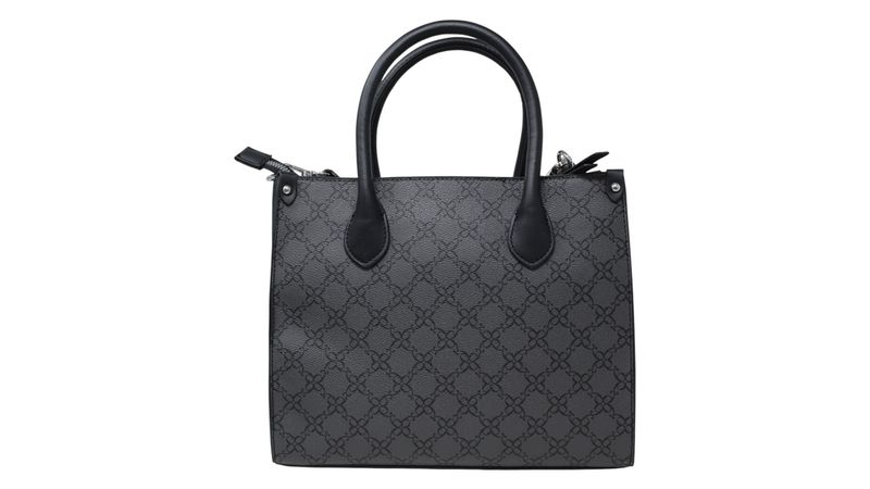 Cartera satchel Nine West negra para mujer