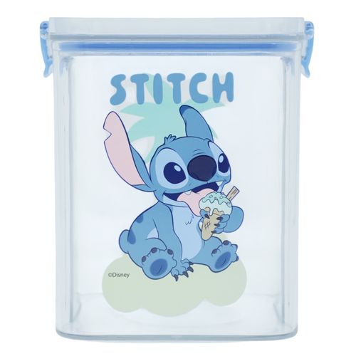 Depósito hermético de plástico Disney Stitch 950 ml