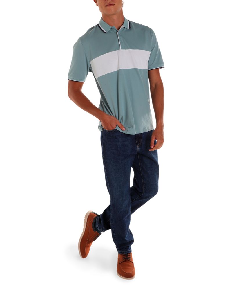 104819328-Camisa-polo-Gents-verde-sage-color-block-para-hombre