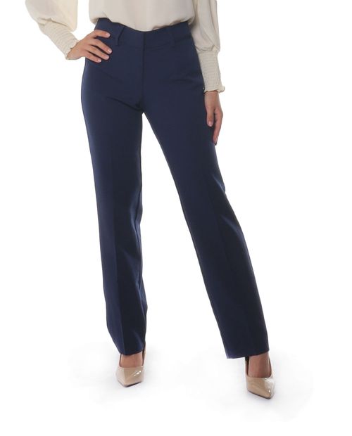 Pantalón Zac and Rachel clásico de cintura alta para mujer