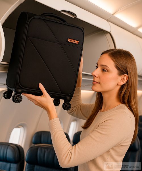 Maleta American Tourister Sunbreak spinner pequeña negra