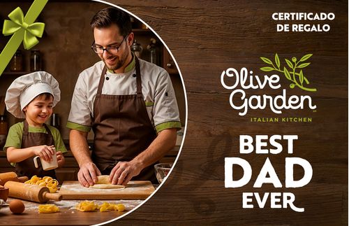 Certificado de regalo Olive Garden