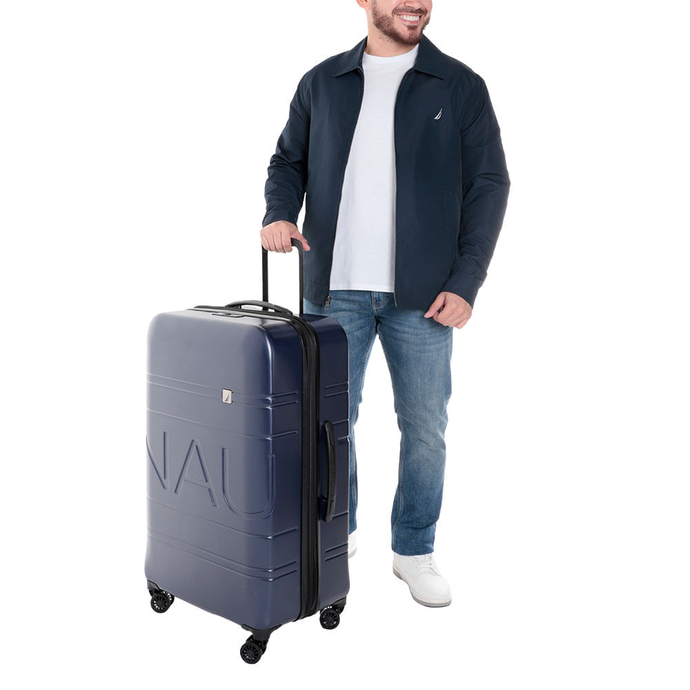 Maleta Nautica grande azul navy Tienda Online de Almacenes SIMAN  Guatemala