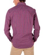 104789393-Camisa-casual-PuroEGO-custom-fit-roja-cuadriculada-para-hombre