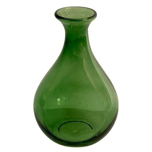 Jarrón decorativo de vidrio 14.5x14.5x22 cm