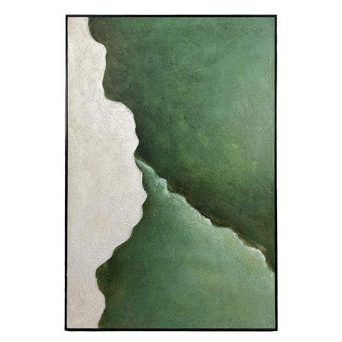 Cuadro decorativo abstracto 82x4.5x122 cm