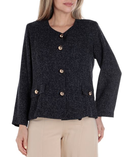 Chaqueta Marcella tweed manga larga para mujer