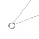 104864389-Collar-con-dije-de-circulos-entrelazados-de-plata-2mm-18--para-mujer