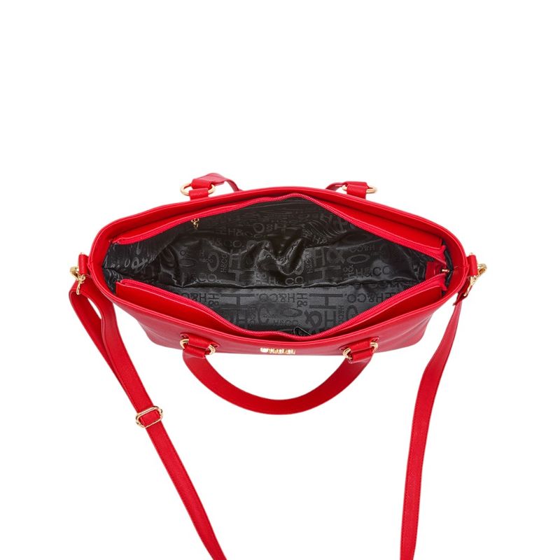 101226182-Cartera-tote-H-Co-roja-para-mujer