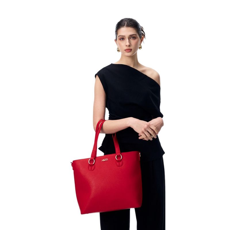 101226182-Cartera-tote-H-Co-roja-para-mujer