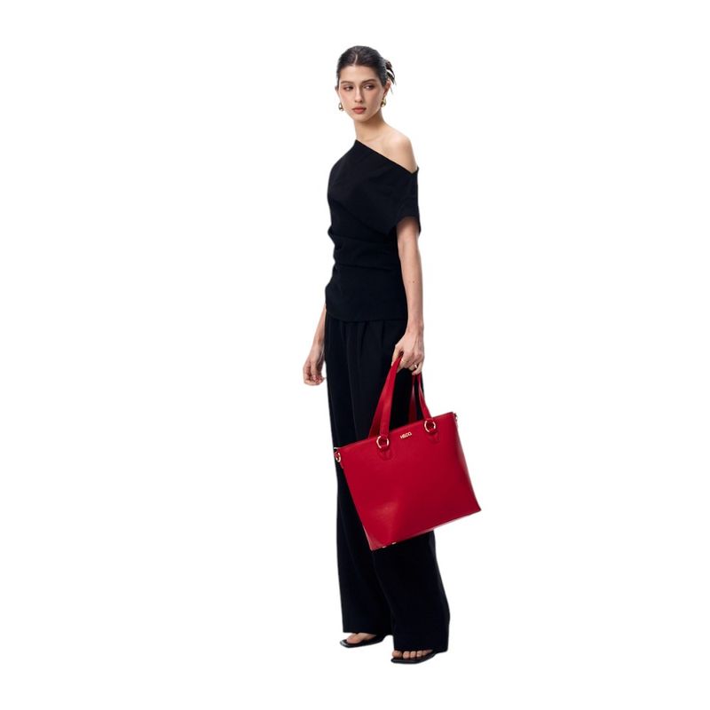 101226182-Cartera-tote-H-Co-roja-para-mujer
