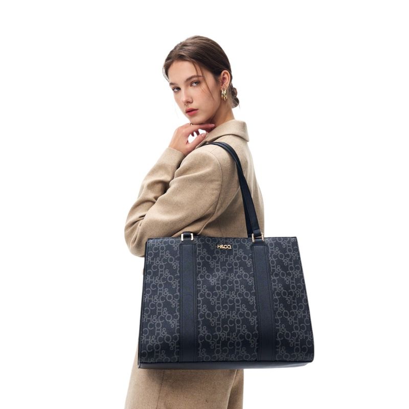 104944038-Duo-de-cartera-tote-y-mochila-H-Co-negro-para-mujer