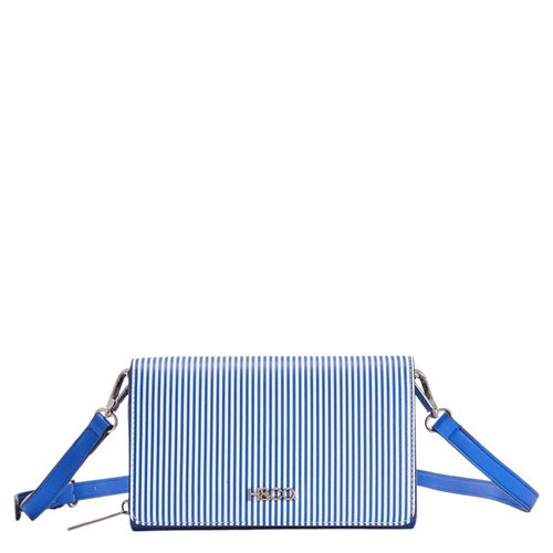 Cartera crossbody H&Co azul para mujer