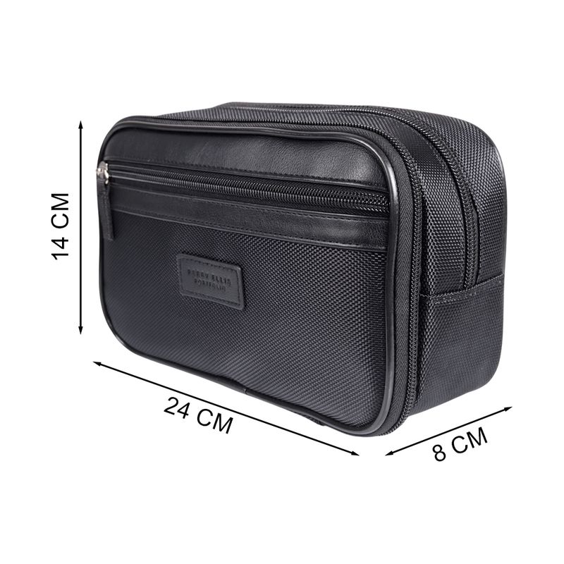 104813056-Bolso-para-viaje-Perry-Ellis-negro-con-textura-para-hombre