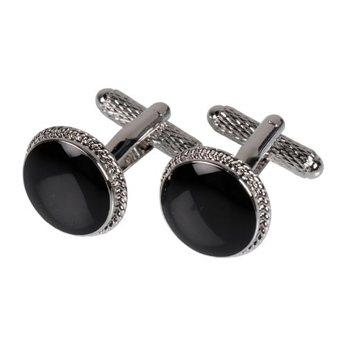 Set de mancuernillas y broches Perry Ellis bicolor para hombre