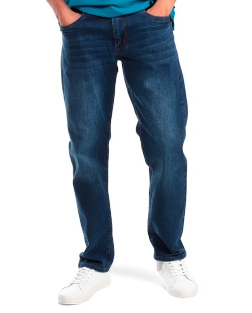 Jeans slim fit Unexpected azul medio denim para hombre