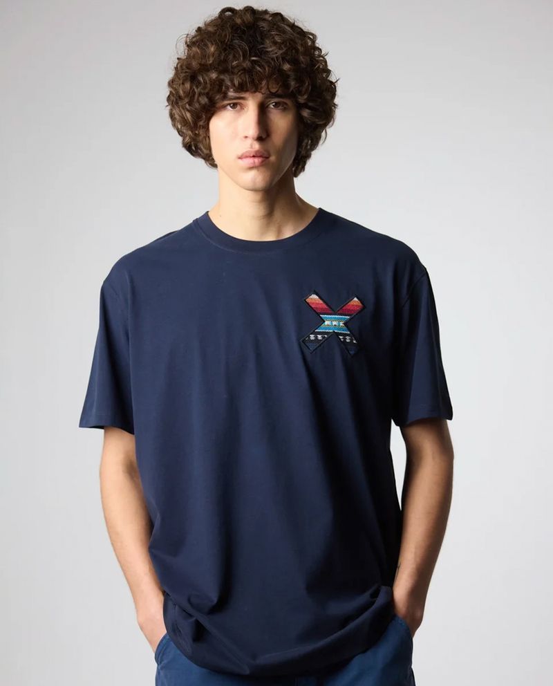 104939124-Camiseta-regular-fit-Blue-banana-navy-bordado--X--para-hombre