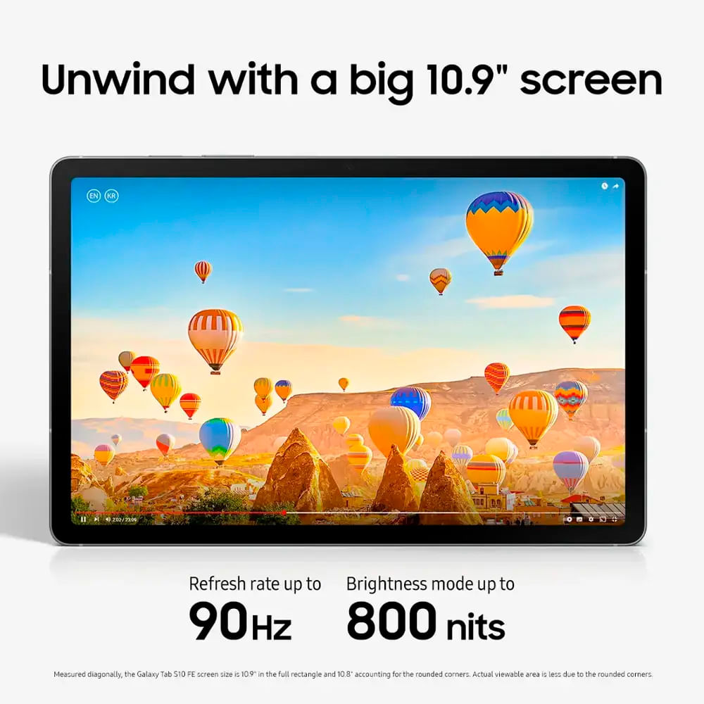 Tablet Samsung Galaxy tab S10 FE+ 5G 8GB RAM + 128GB ROM - Siman Costa Rica