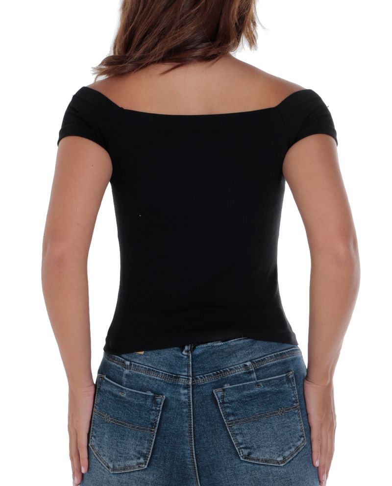 104882993-Blusa-No-Comment-off-shoulder-negra-manga-corta-para-mujer