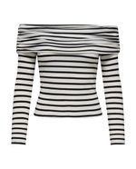 104915159-Blusa-Only-off-shoulder-rayada-manga-larga-para-mujer