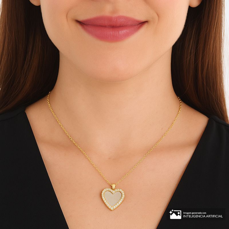 104890504-Collar-con-dije-de-corazon-de-plata-con-baño-de-oro-1mm.-18--para-mujer