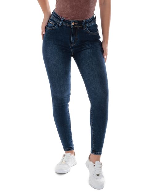 Jeans Most Wanted skinny azul de cintura alta para mujer