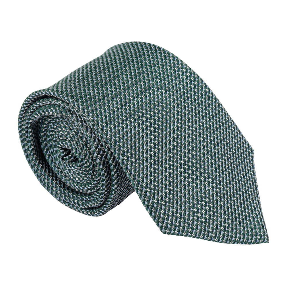 Corbata regular fit Unexpected mini print geométrico para hombre ...