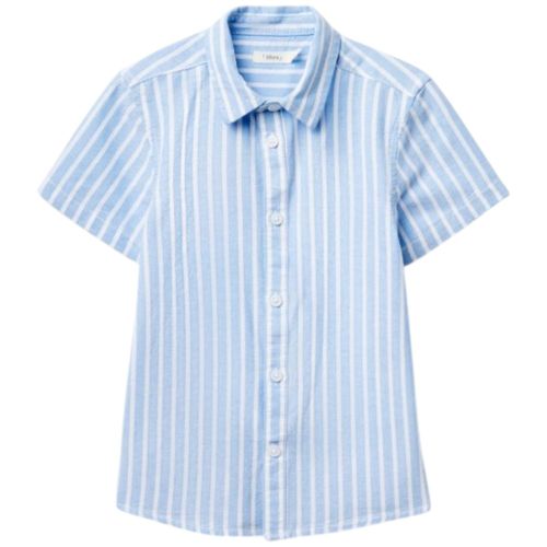 Camisa bicolor a rayas para niño