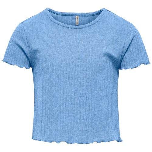 Blusa celeste sólido para niña