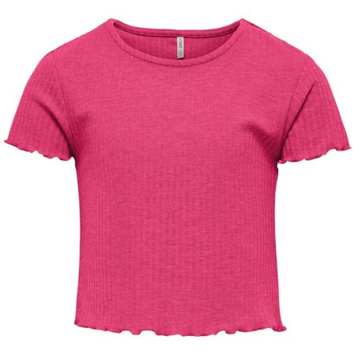Blusa rosada sólido para niña