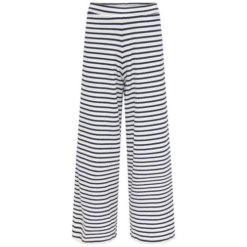 Pantalón bicolor a rayas para niña