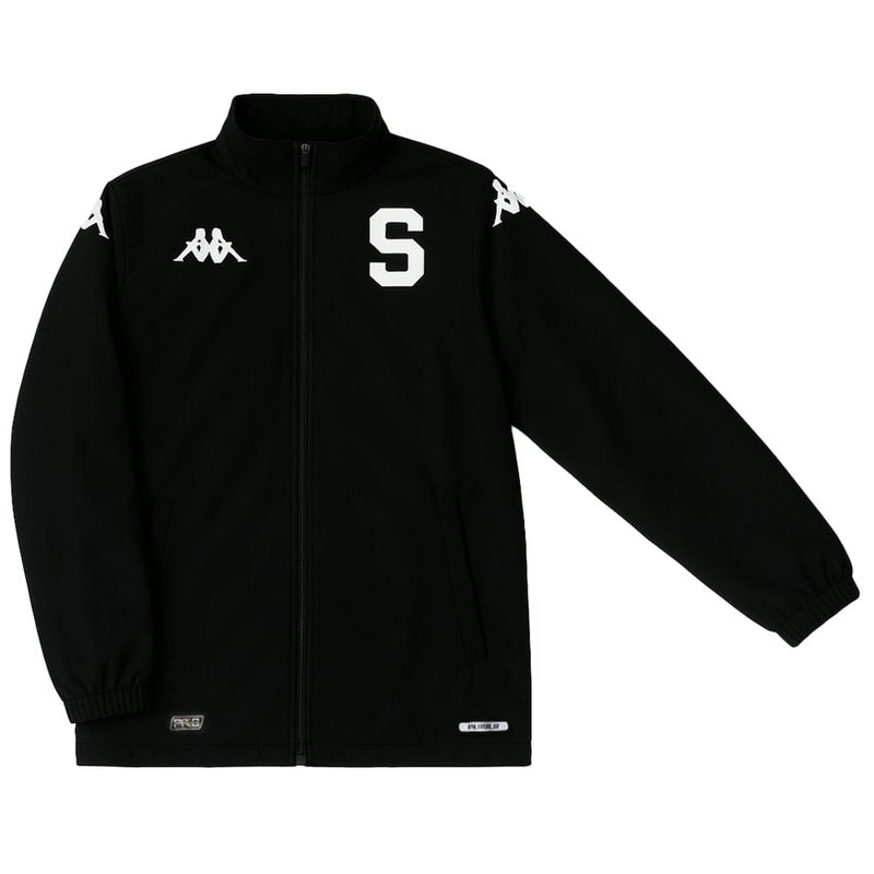 104699495-Chaqueta-deportiva-Kappa-Saprissa-solida-negra-2024-para-hombre
