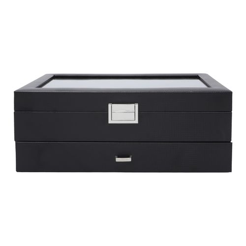 Joyero para relojes y joyas 34x21x13 cm