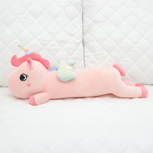 Cojín infantil con forma de unicornio 70 cm