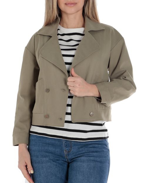 Chaqueta Sabrina verde para mujer