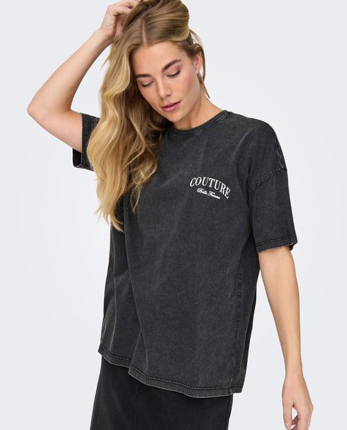 Camiseta Only estampada manga corta para mujer