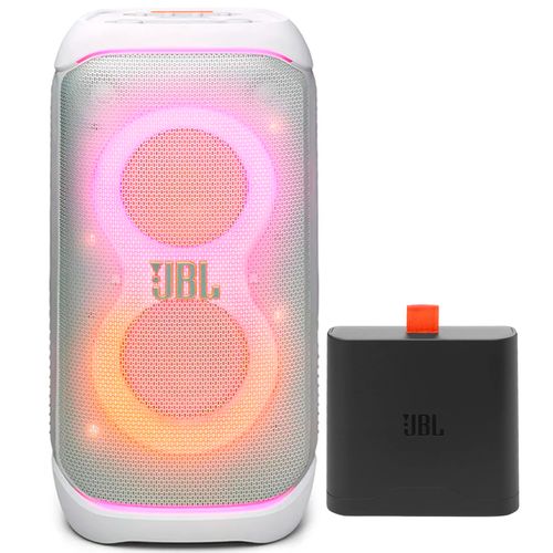 Torre de sonido inalámbrica JBL Partybox stage 320 + Batería extraible adicional