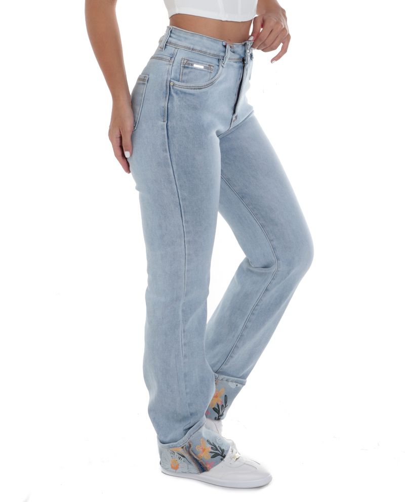 104851817-Jeans-Most-Wanted-straight-celeste-de-cintura-alta-para-mujer