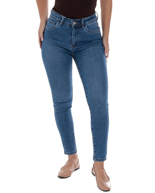 Jeans Most Wanted skinny azul de cintura alta para mujer