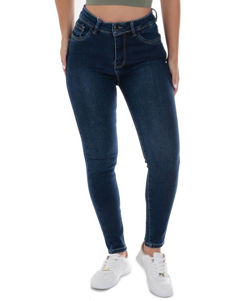 Jeans Most Wanted skinny azul de cintura alta para mujer