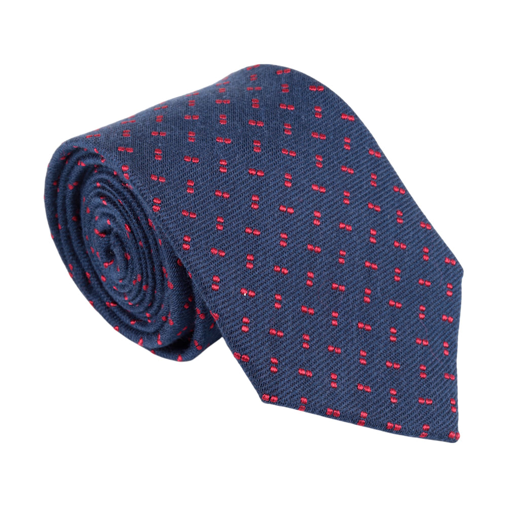 Corbata regular fit Unexpected mini print puntos para hombre - Siman ...
