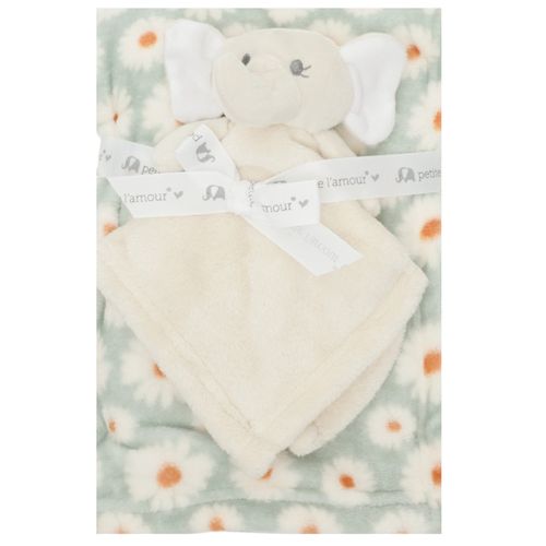 Frazada con peluche de seguridad