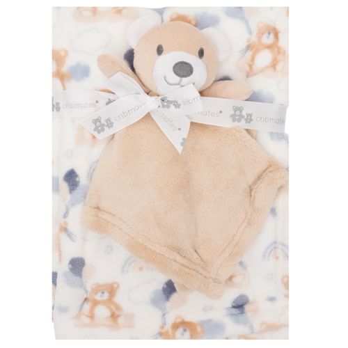 Frazada con peluche de seguridad
