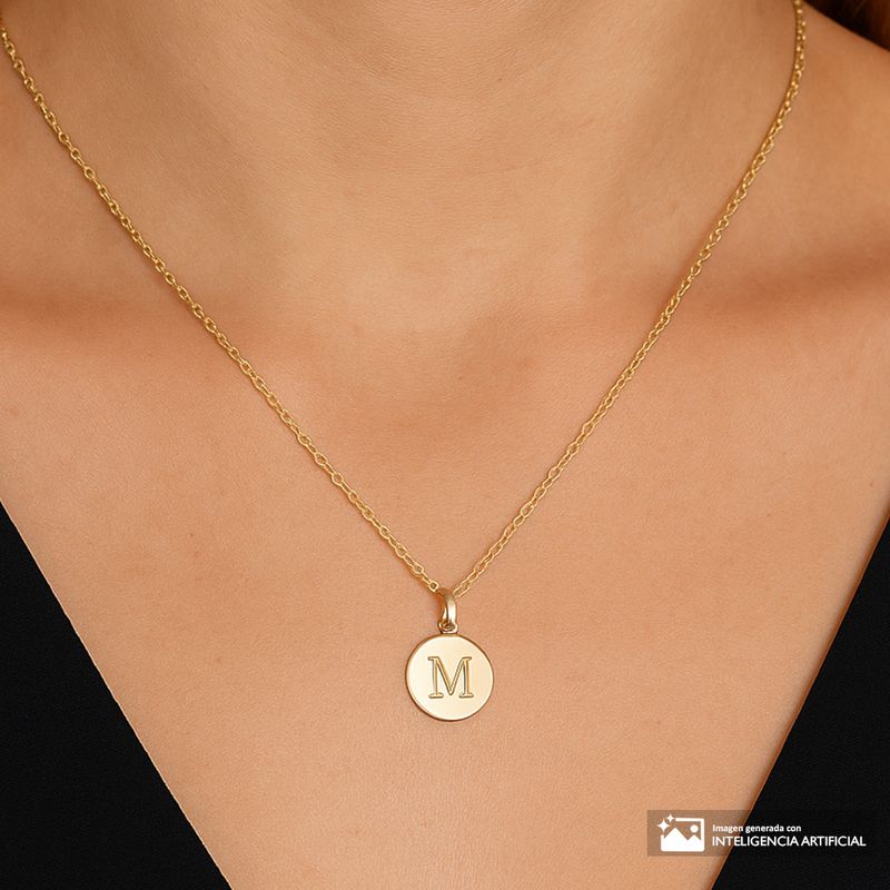 104809800-Collar-de-letra--M--de-plata-en-baño-de-oro-2mm-16--para-mujer