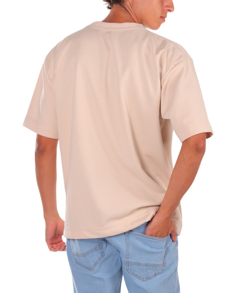 104920796-Camiseta-oversize-fit-Orange-beige-con-textura-para-hombre