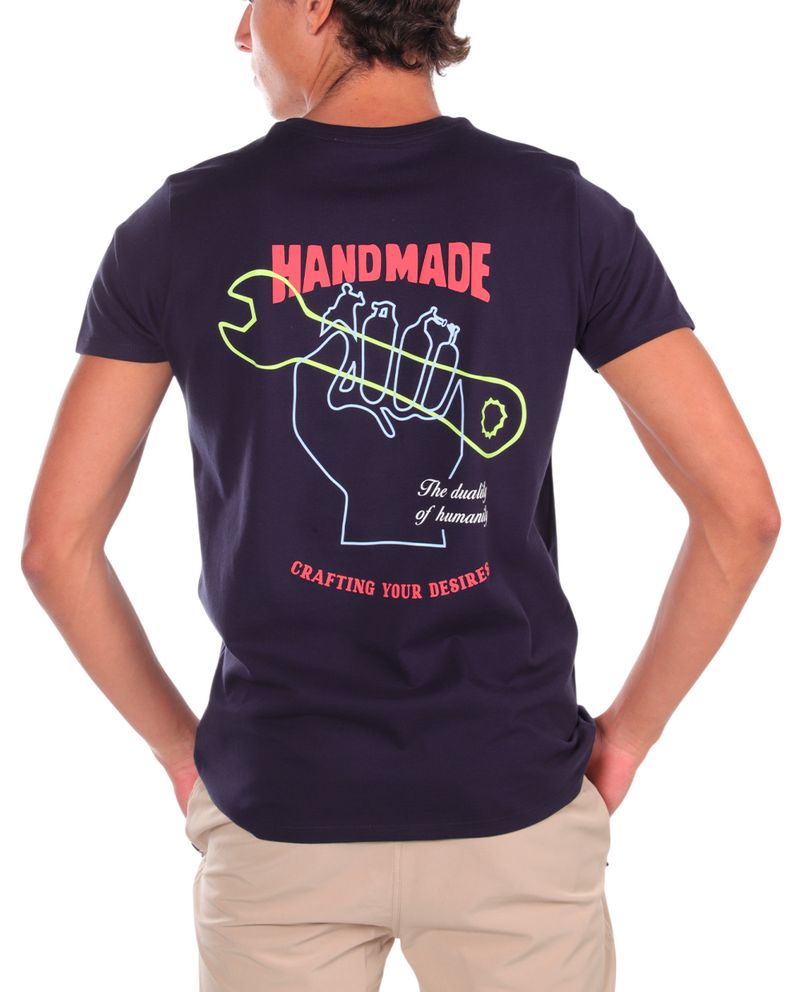 104920806-Camiseta-Orange-navy-estampado--Handmade--para-hombre
