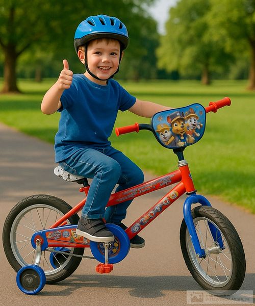 Bicicleta Foster 12" Paw Patrol deluxe (4 - 5 años)
